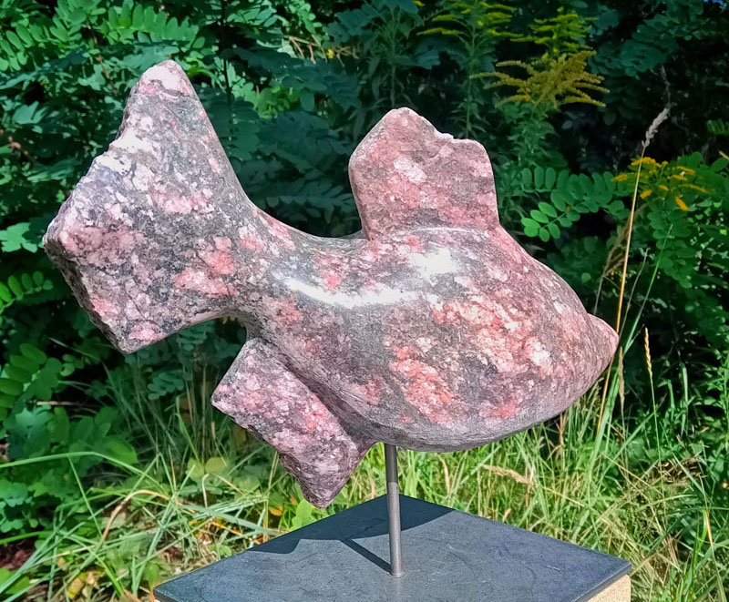 Fisch aus Stein