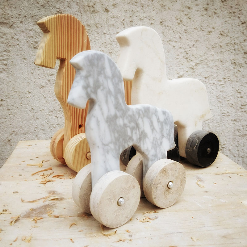 Skulptur Pferde